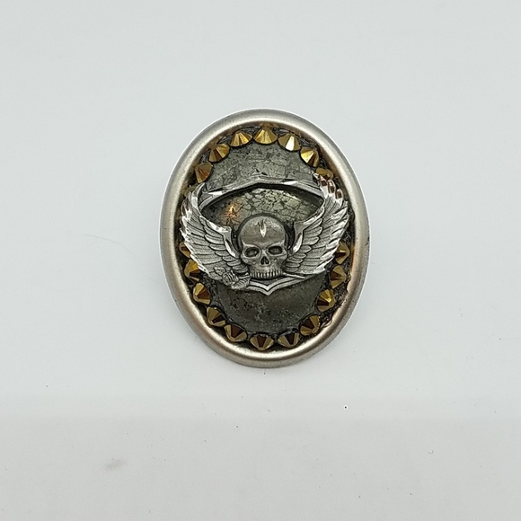 GASOLINE GLAMOUR Jewelry - Rhinestone charm cocktail ring sample GASOLINE GLAMOUR Jewelry - Rhinestone charm cocktail ring sample